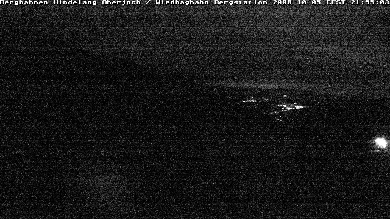 Archiv Foto Webcam Bad Hindelang - Bergstation Wiedhag Alpe