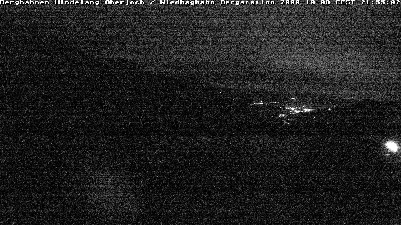 Archiv Foto Webcam Bad Hindelang - Bergstation Wiedhag Alpe
