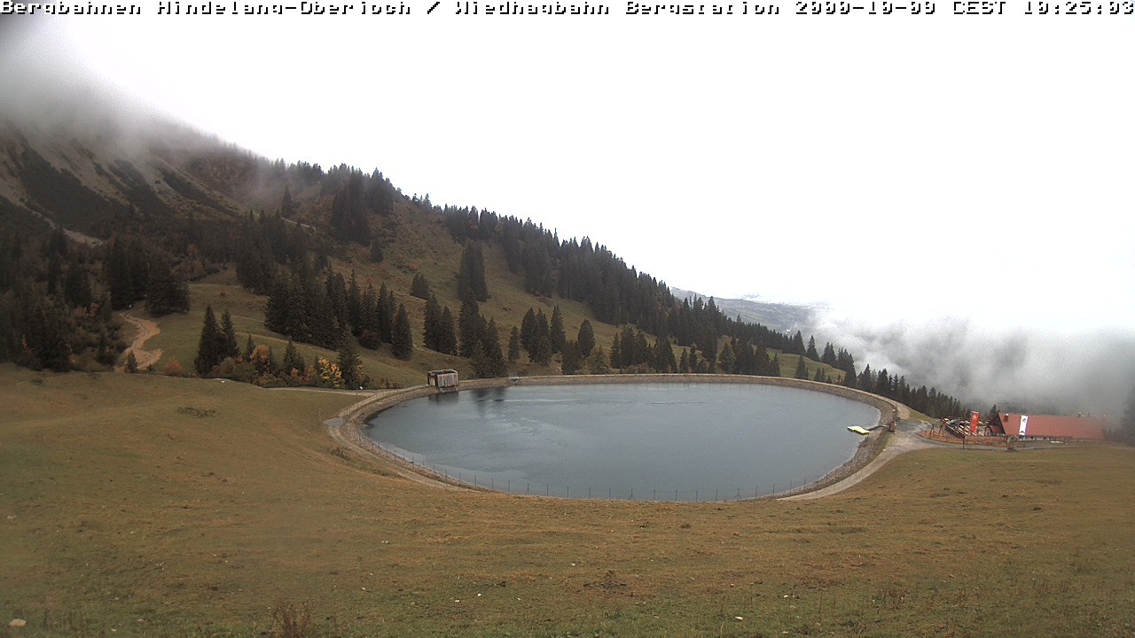 Archiv Foto Webcam Bad Hindelang - Bergstation Wiedhag Alpe