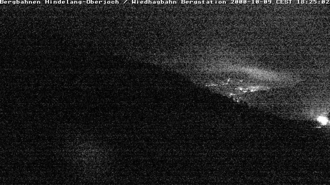Archiv Foto Webcam Bad Hindelang - Bergstation Wiedhag Alpe