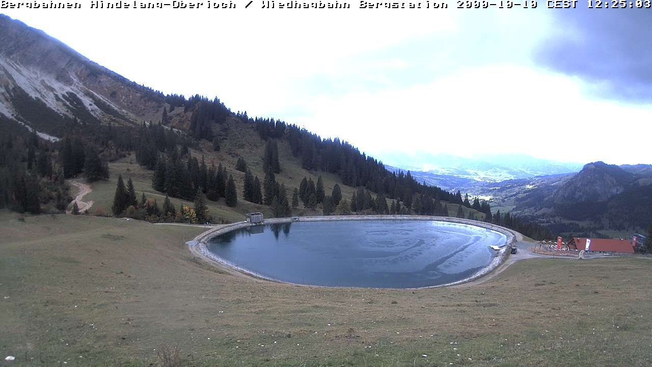 Archiv Foto Webcam Bad Hindelang - Bergstation Wiedhag Alpe