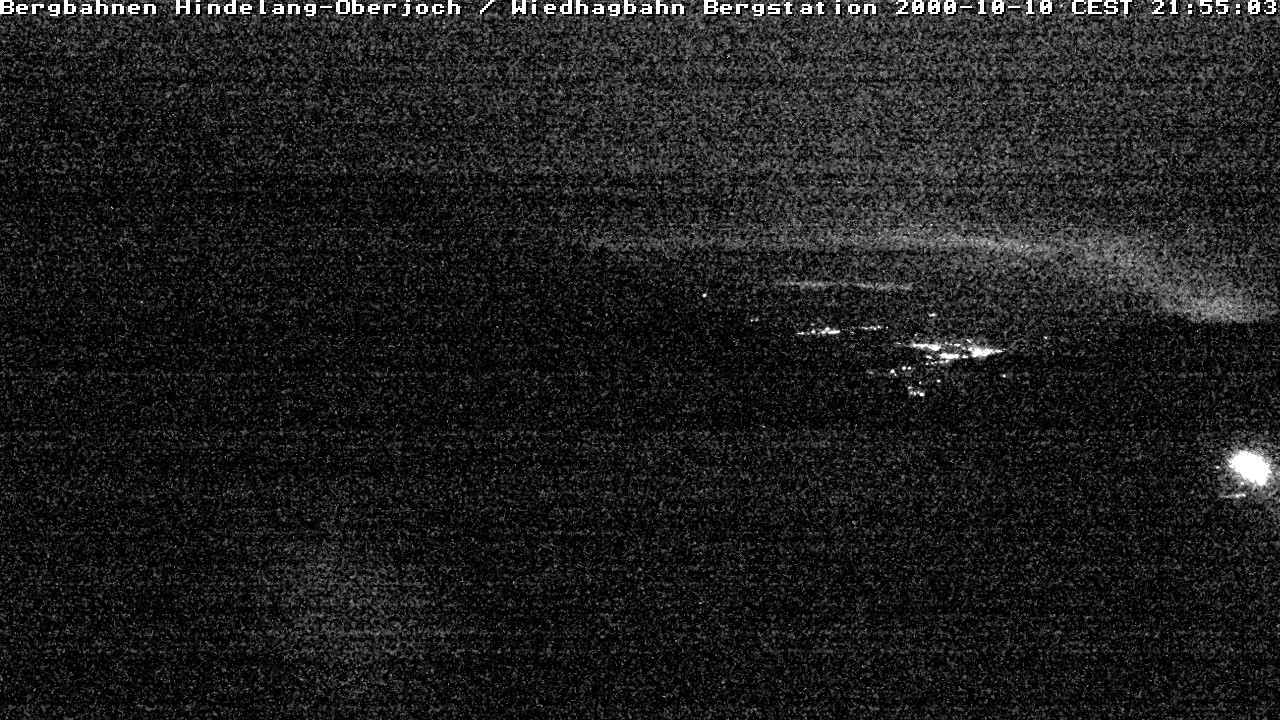 Archiv Foto Webcam Bad Hindelang - Bergstation Wiedhag Alpe