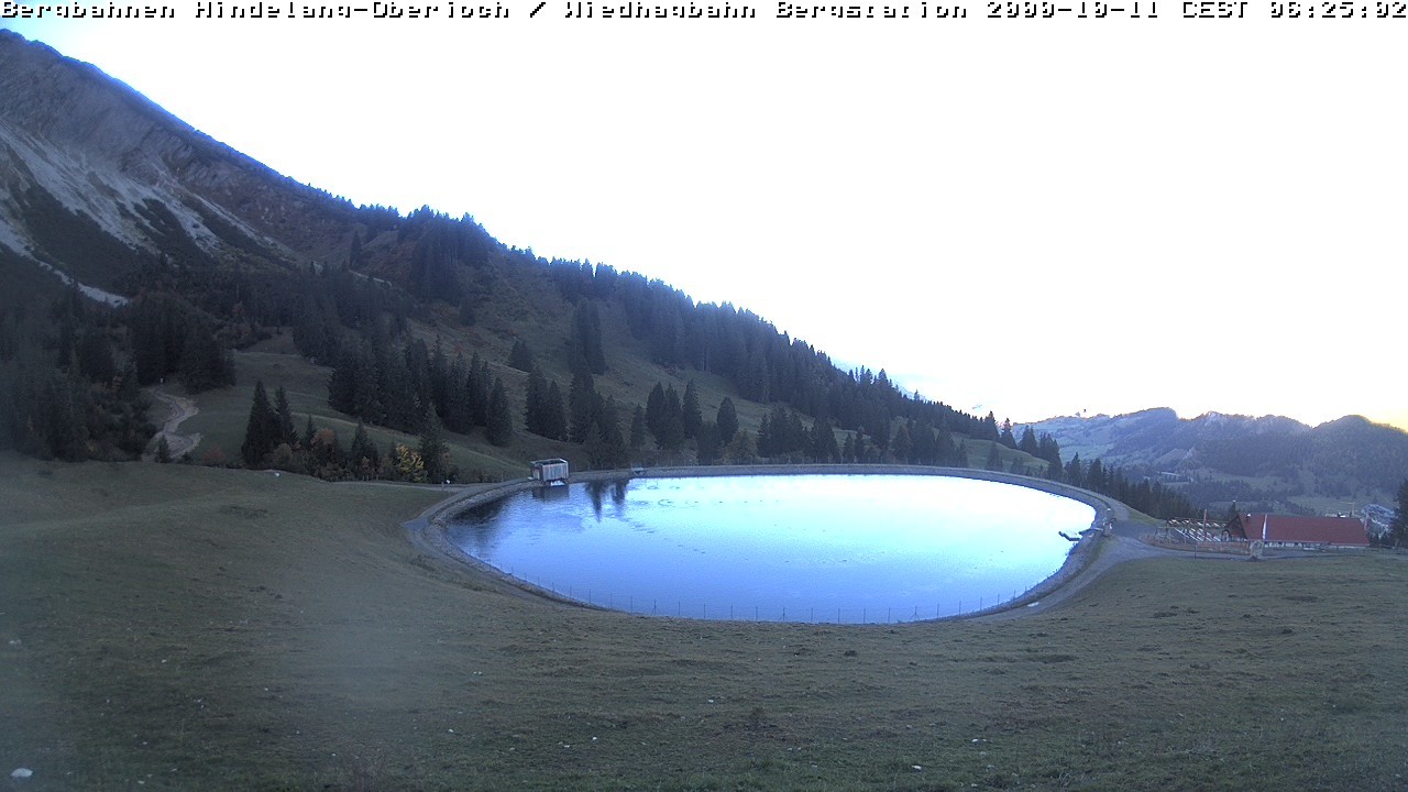 Archiv Foto Webcam Bad Hindelang - Bergstation Wiedhag Alpe