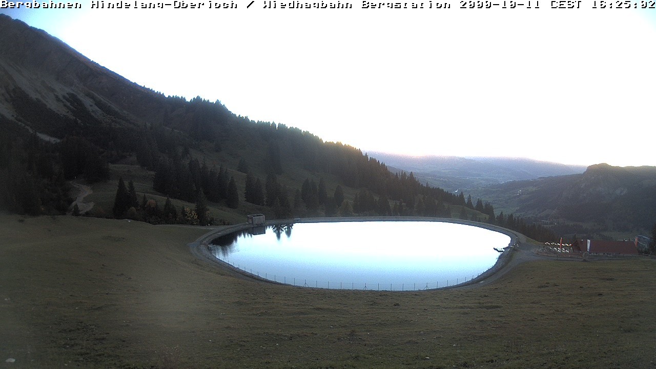 Archiv Foto Webcam Bad Hindelang - Bergstation Wiedhag Alpe