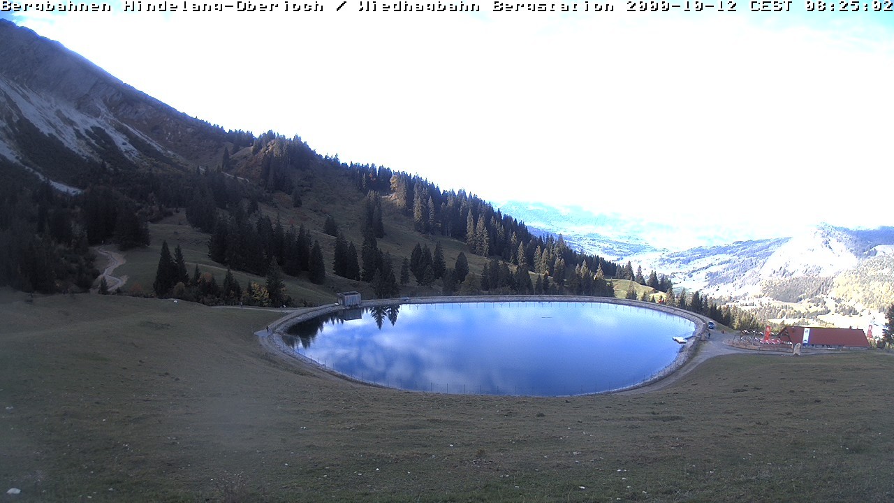 Archived image Webcam Bad Hindelang - Wiedhag Alp top station