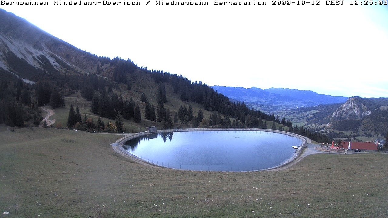 Archived image Webcam Bad Hindelang - Wiedhag Alp top station