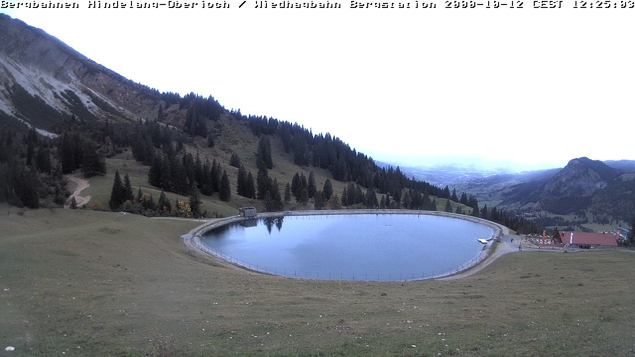 Archived image Webcam Bad Hindelang - Wiedhag Alp top station