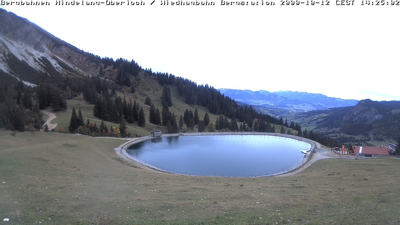 Archived image Webcam Bad Hindelang - Wiedhag Alp top station