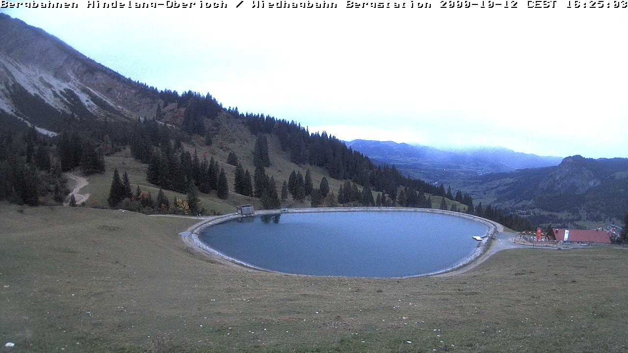 Archived image Webcam Bad Hindelang - Wiedhag Alp top station