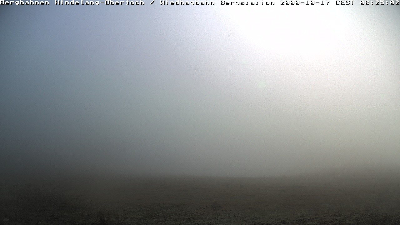 Archiv Foto Webcam Bad Hindelang - Bergstation Wiedhag Alpe