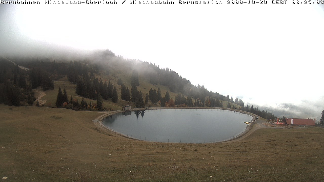Archiv Foto Webcam Bad Hindelang - Bergstation Wiedhag Alpe