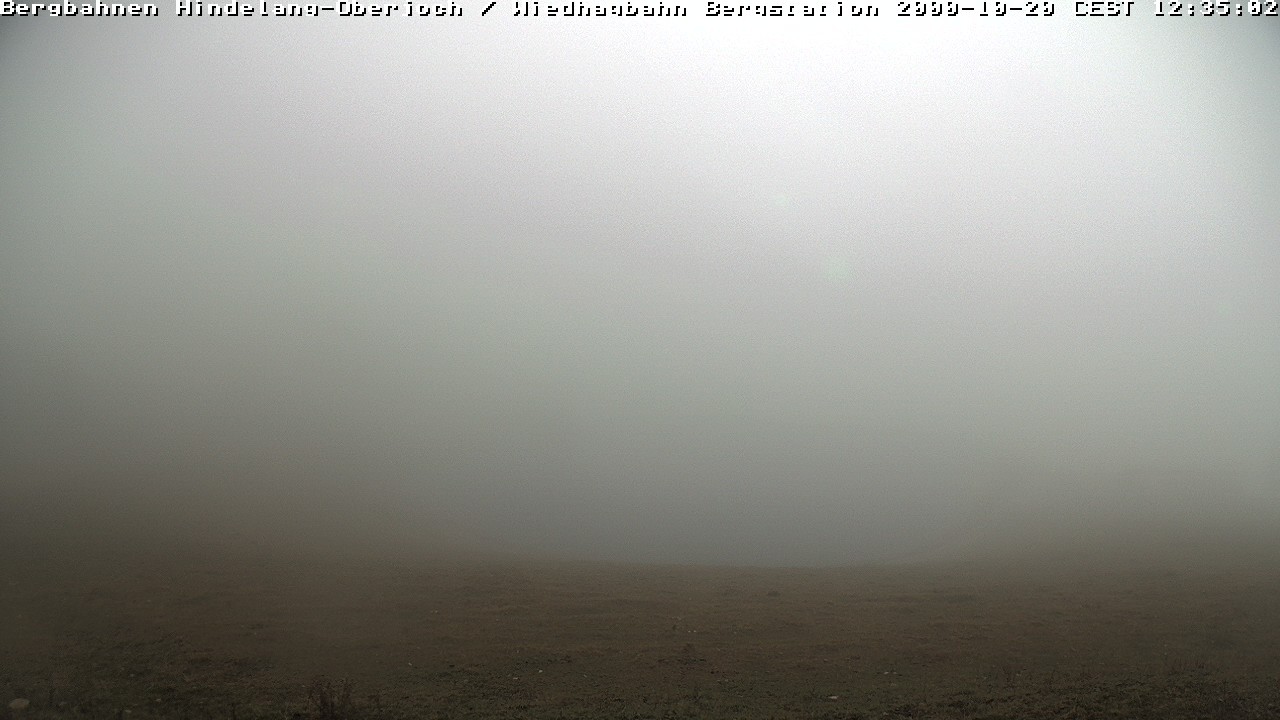 Archiv Foto Webcam Bad Hindelang - Bergstation Wiedhag Alpe