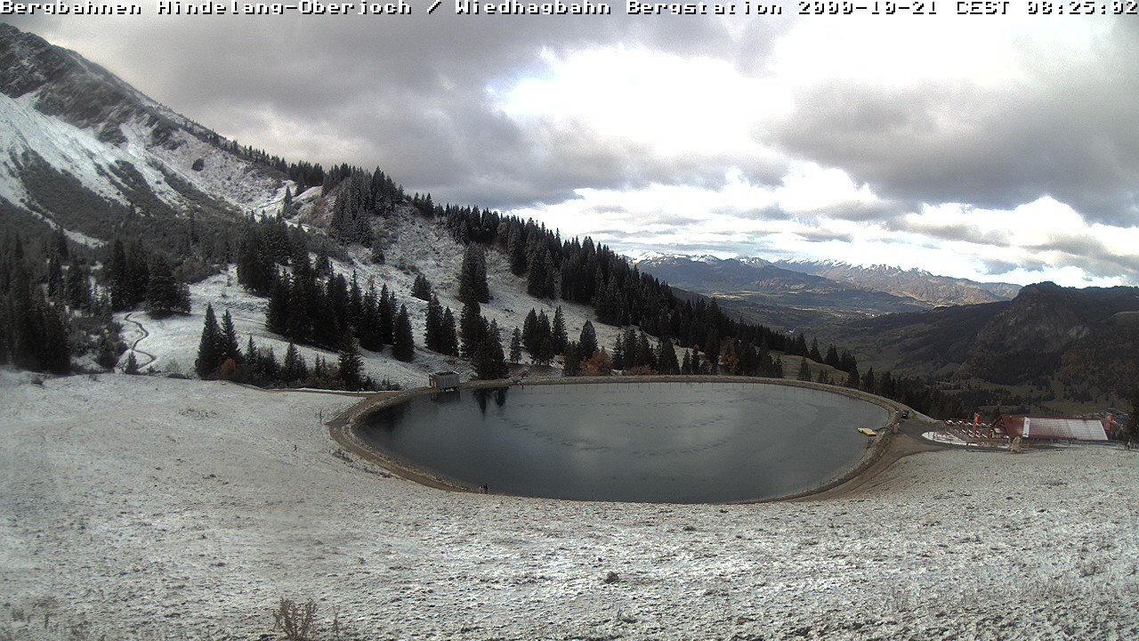 Archiv Foto Webcam Bad Hindelang - Bergstation Wiedhag Alpe