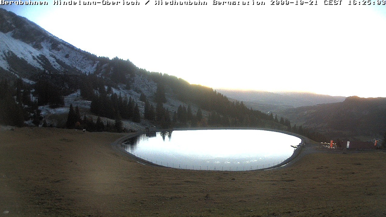 Archiv Foto Webcam Bad Hindelang - Bergstation Wiedhag Alpe