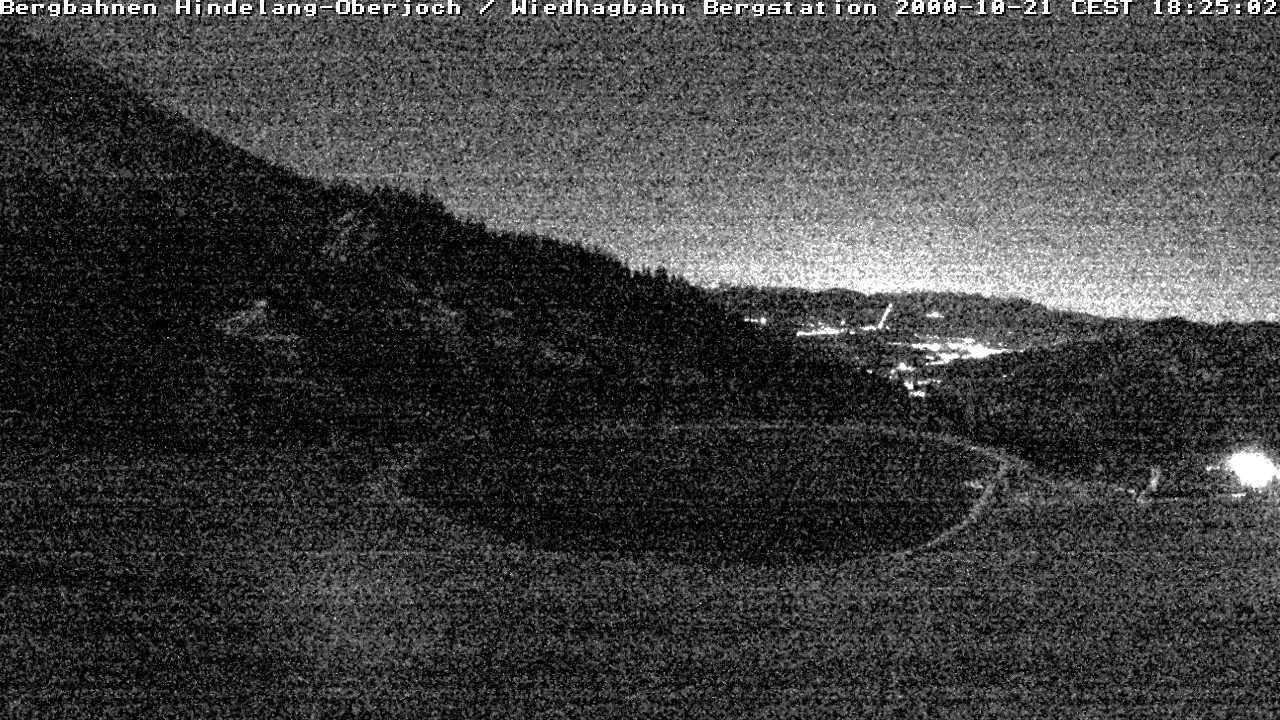 Archiv Foto Webcam Bad Hindelang - Bergstation Wiedhag Alpe