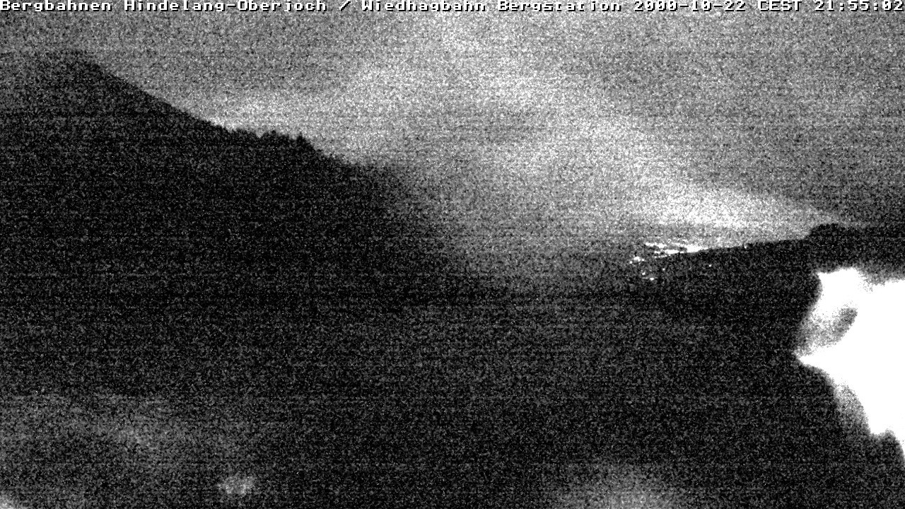 Archiv Foto Webcam Bad Hindelang - Bergstation Wiedhag Alpe