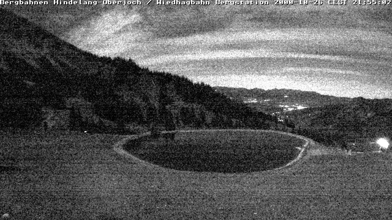 Archiv Foto Webcam Bad Hindelang - Bergstation Wiedhag Alpe