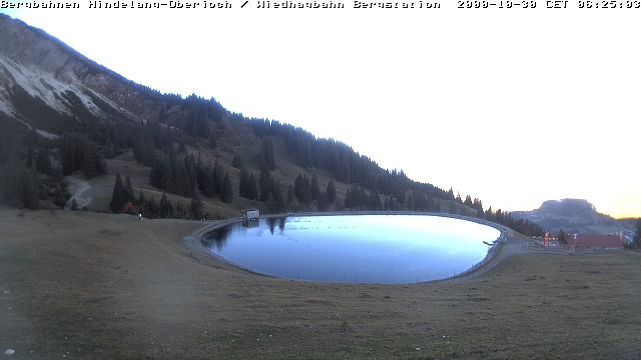 Archiv Foto Webcam Bad Hindelang - Bergstation Wiedhag Alpe