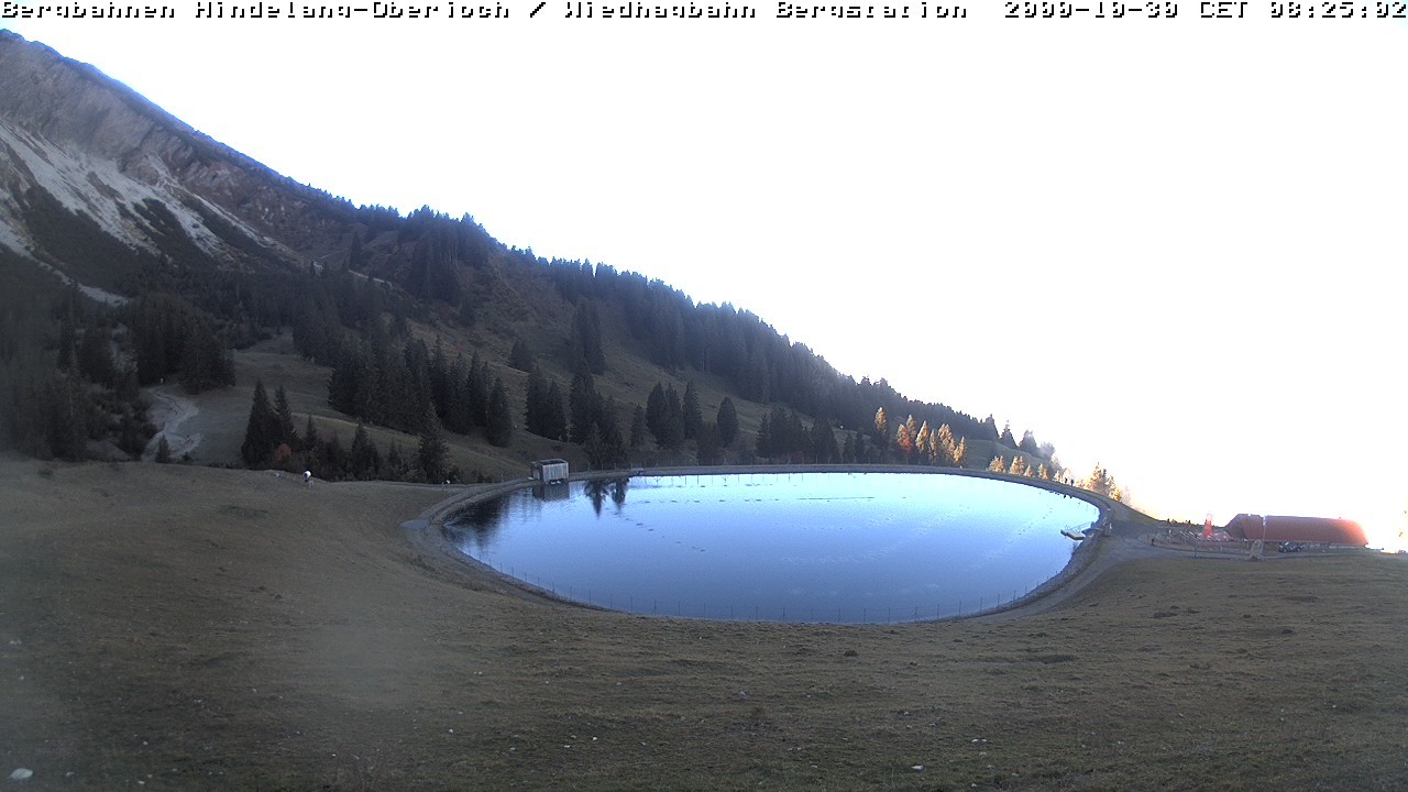 Archiv Foto Webcam Bad Hindelang - Bergstation Wiedhag Alpe