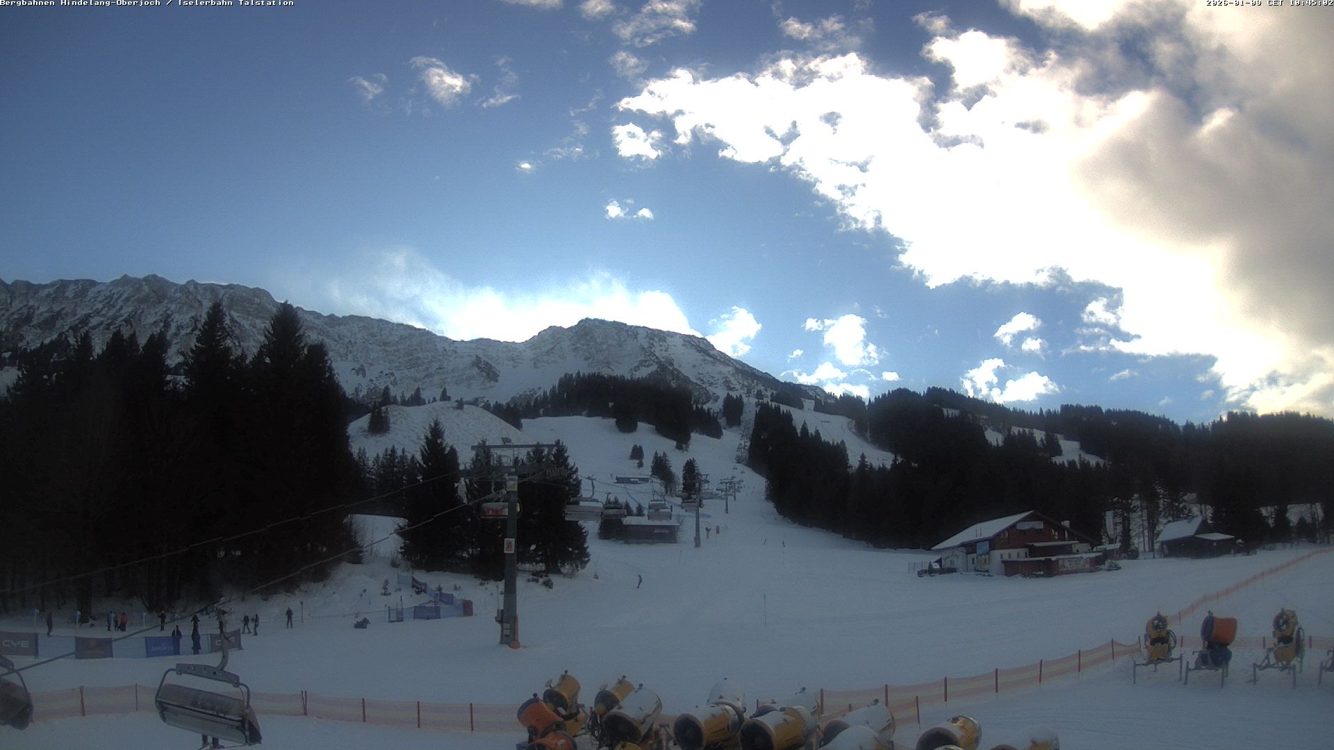 Archived image Webcam Oberjoch - Mt. Iseler