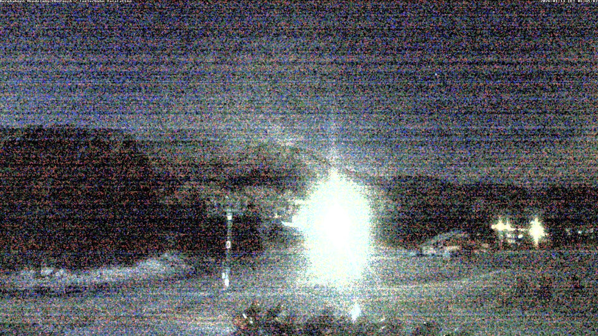 Archiv Foto Webcam Oberjoch - Blick zum Iseler