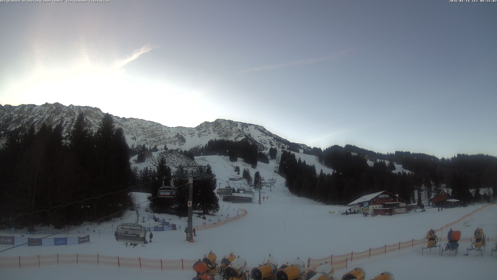 Archived image Webcam Oberjoch - Mt. Iseler