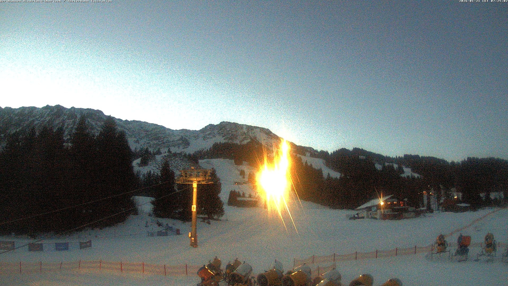 Archived image Webcam Oberjoch - Mt. Iseler