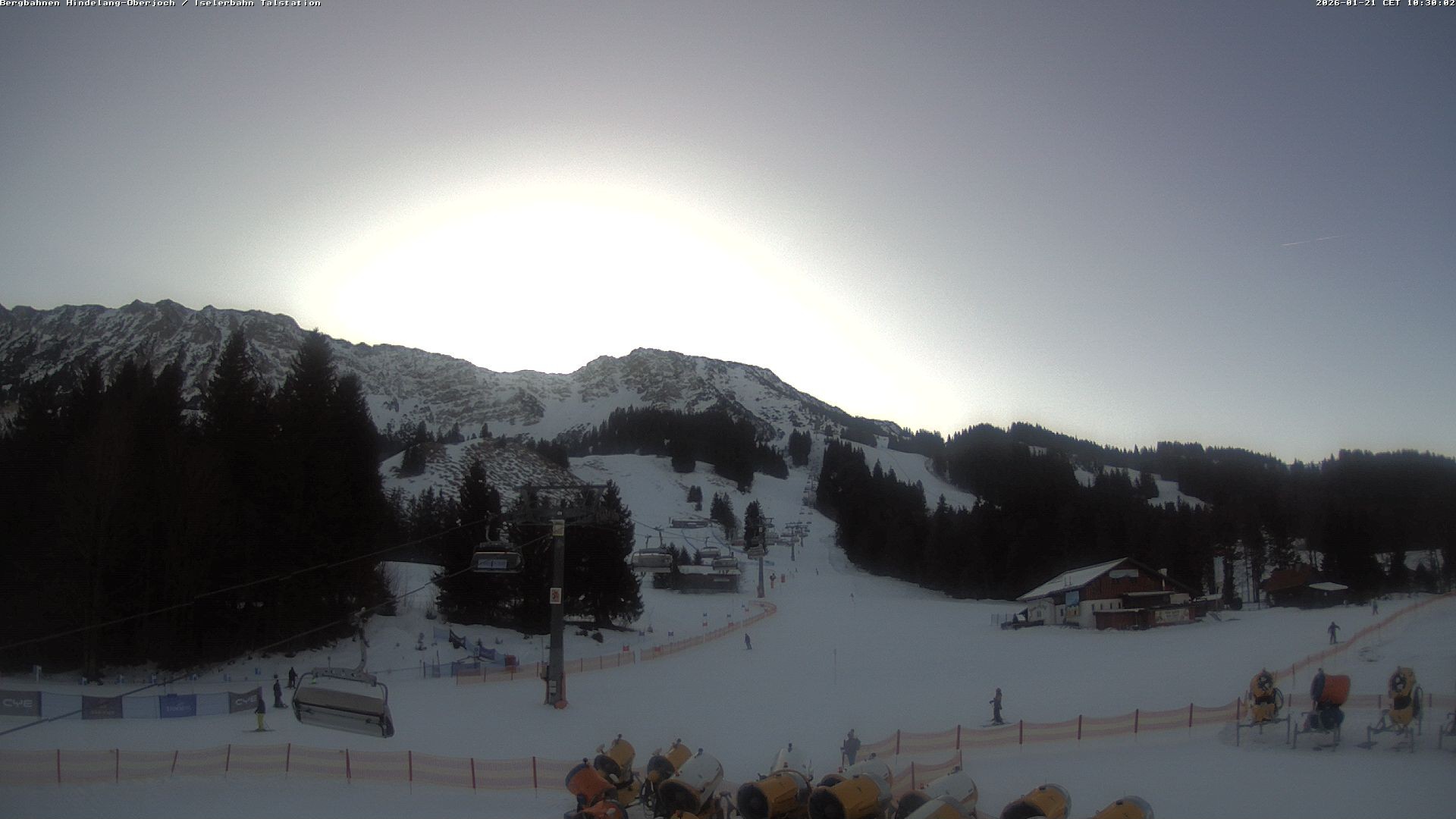 Archived image Webcam Oberjoch - Mt. Iseler