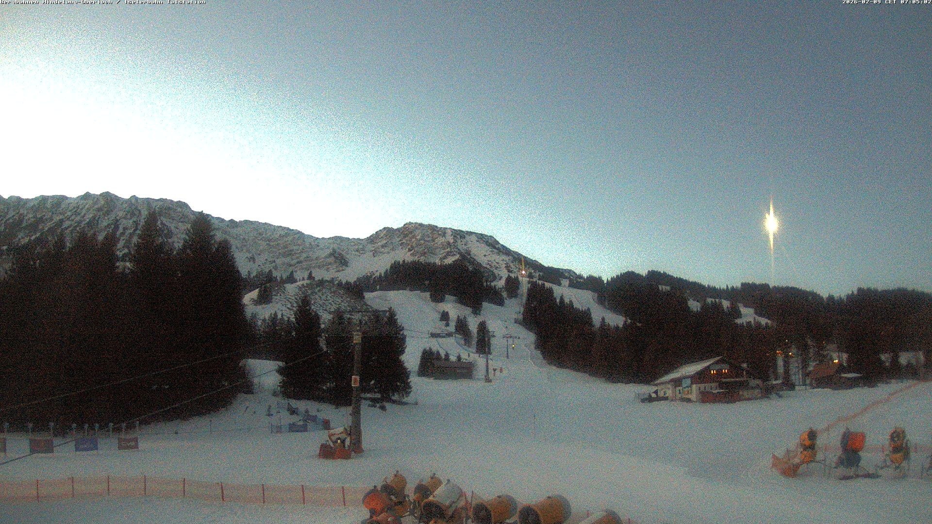 Archived image Webcam Oberjoch - Mt. Iseler