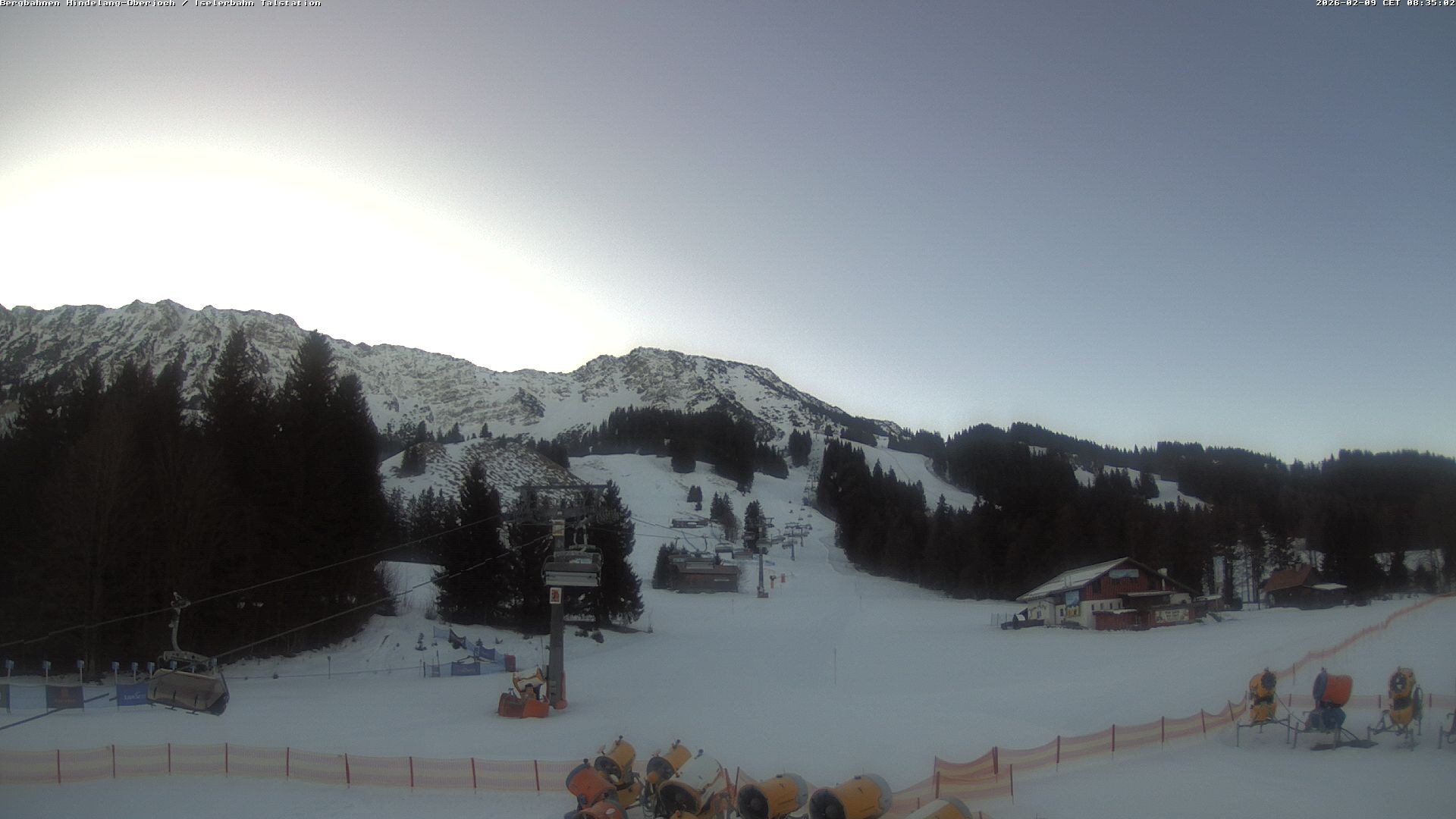 Archived image Webcam Oberjoch - Mt. Iseler