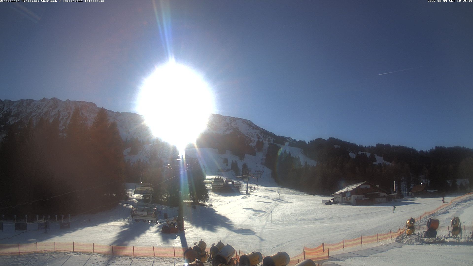 Archived image Webcam Oberjoch - Mt. Iseler