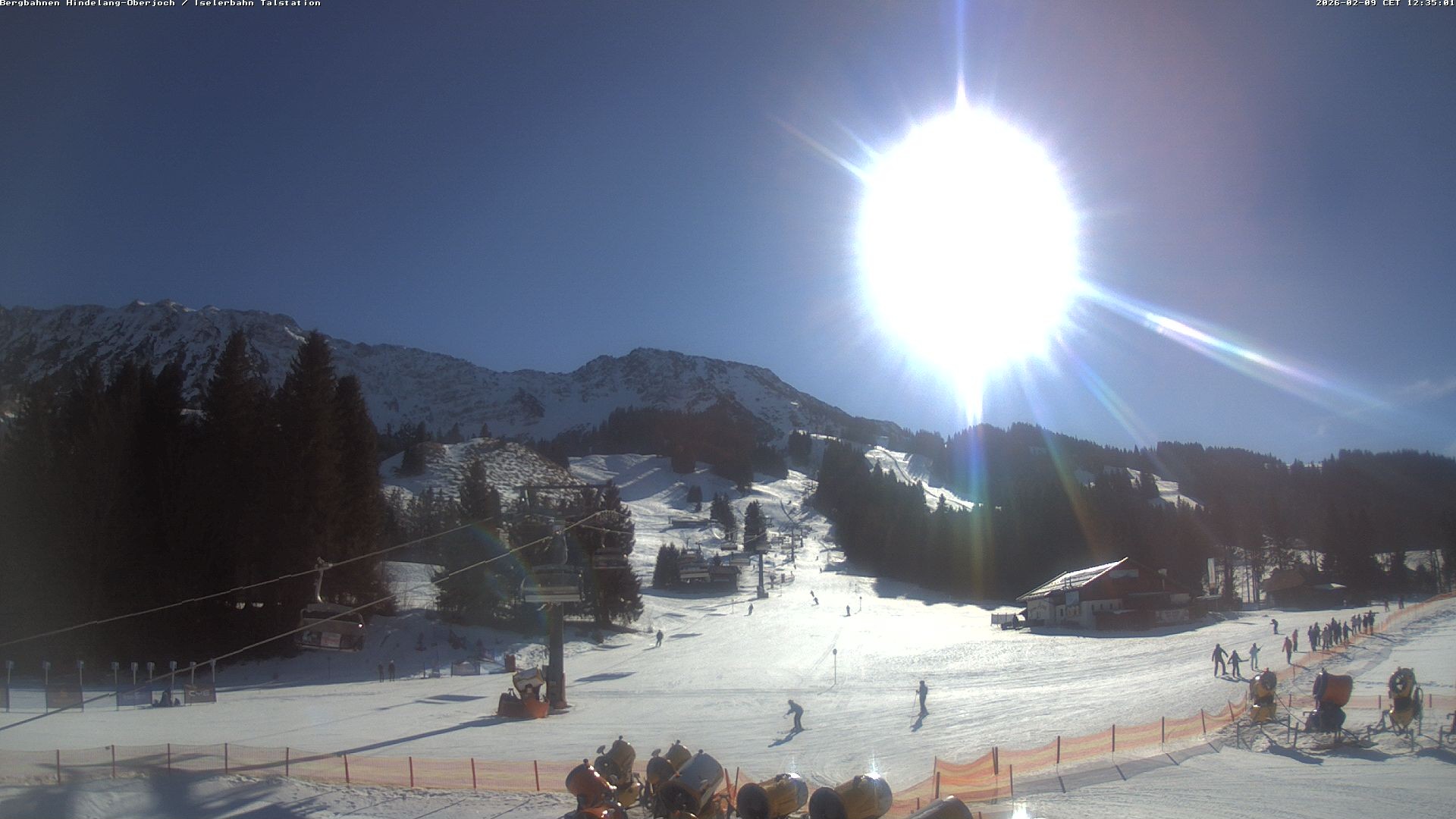 Archived image Webcam Oberjoch - Mt. Iseler