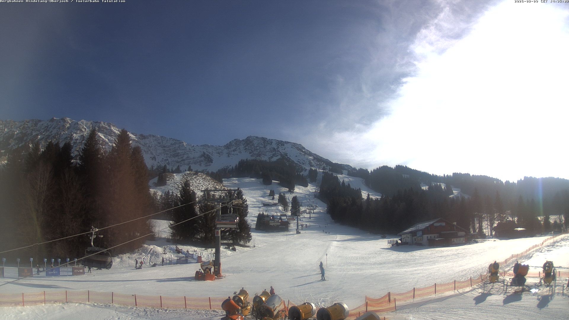 Archived image Webcam Oberjoch - Mt. Iseler