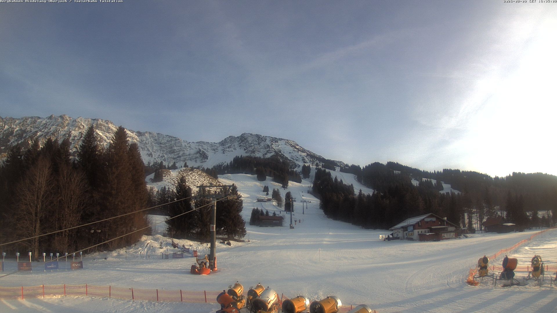 Archived image Webcam Oberjoch - Mt. Iseler