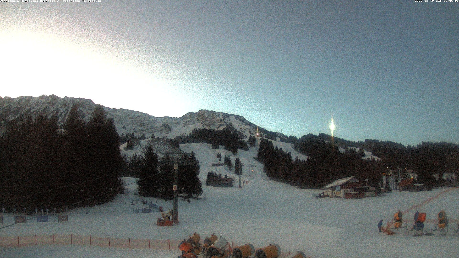 Archived image Webcam Oberjoch - Mt. Iseler