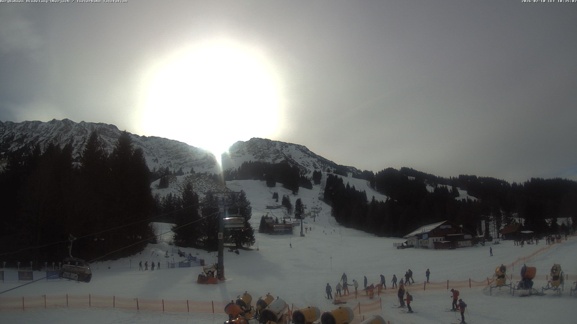 Archived image Webcam Oberjoch - Mt. Iseler