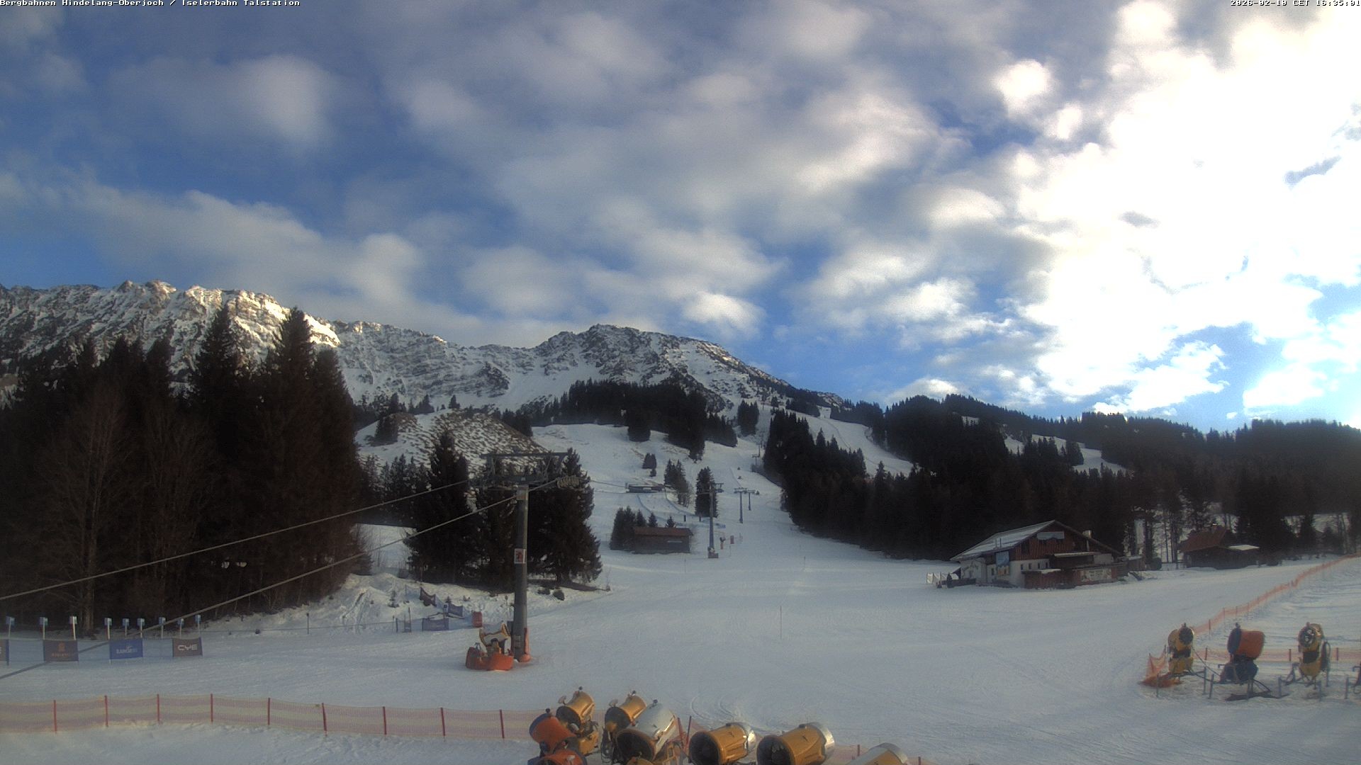 Archived image Webcam Oberjoch - Mt. Iseler