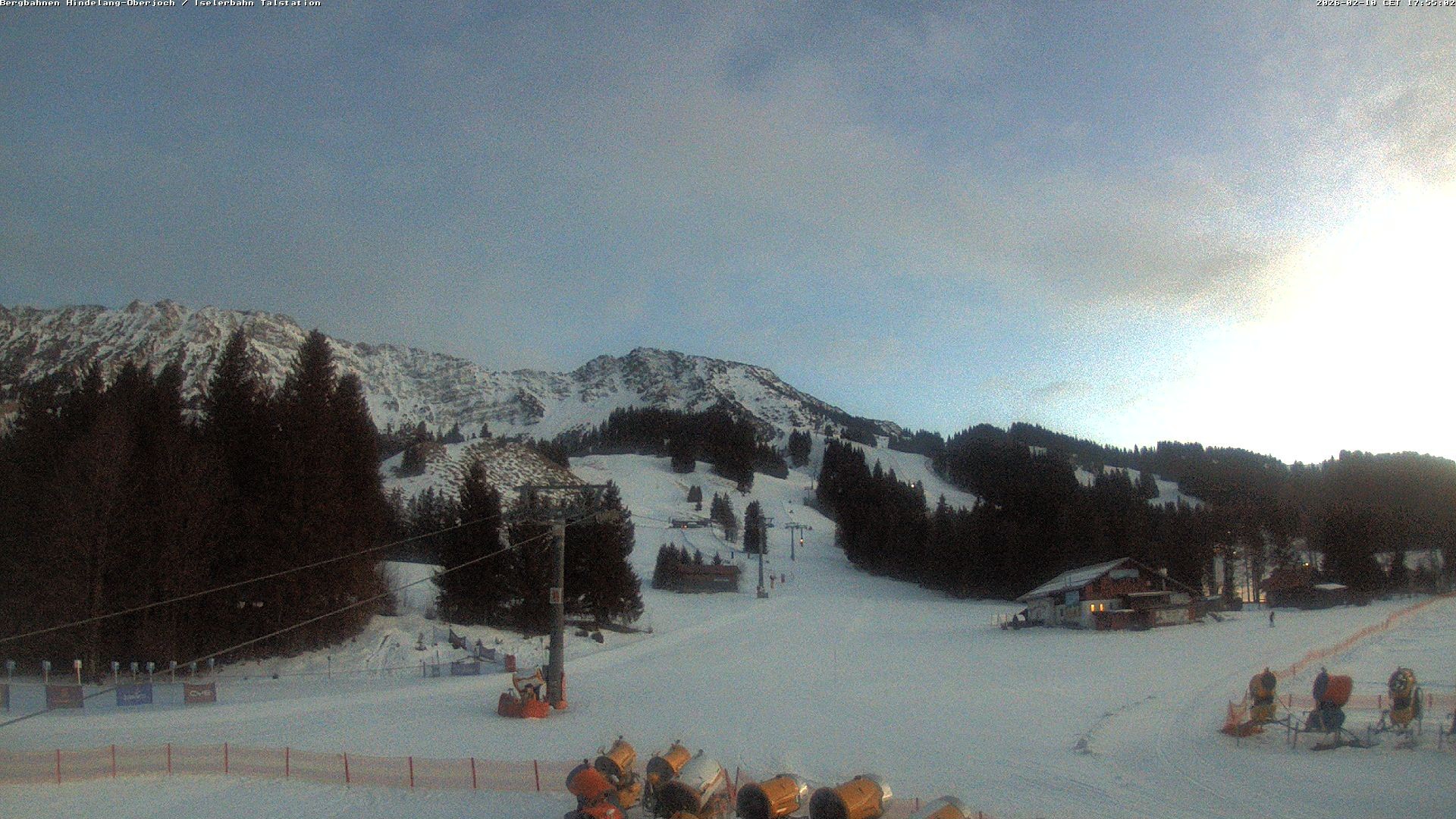 Archived image Webcam Oberjoch - Mt. Iseler