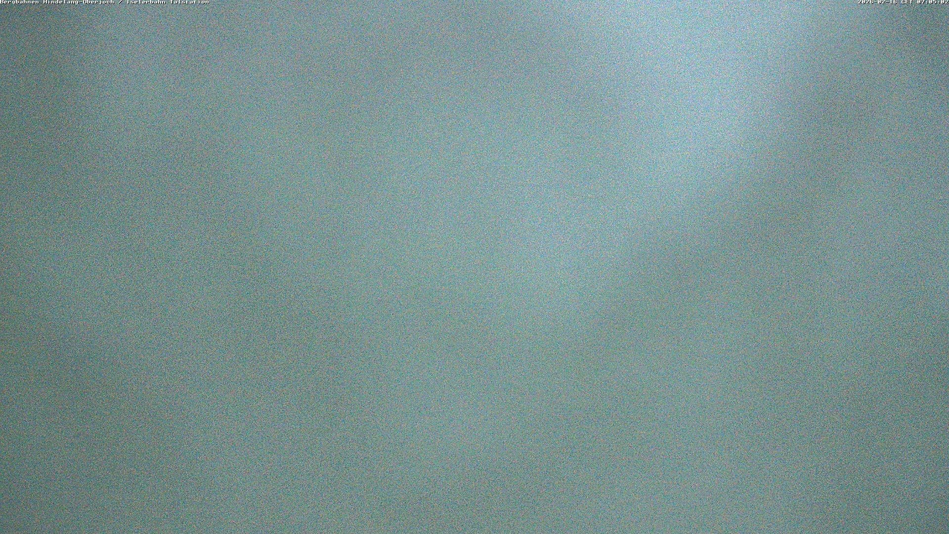 Archiv Foto Webcam Oberjoch - Blick zum Iseler