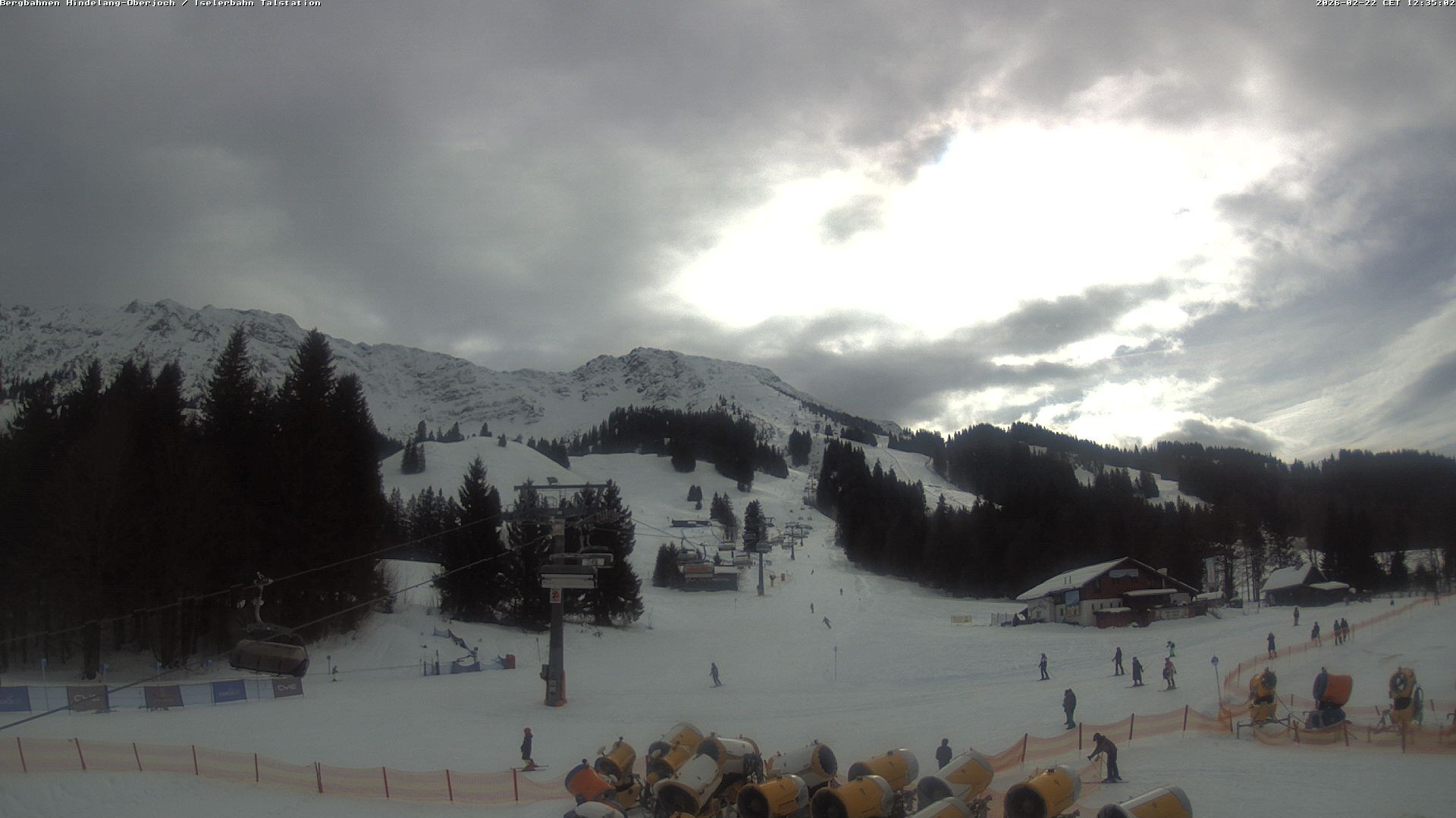 Archived image Webcam Oberjoch - Mt. Iseler