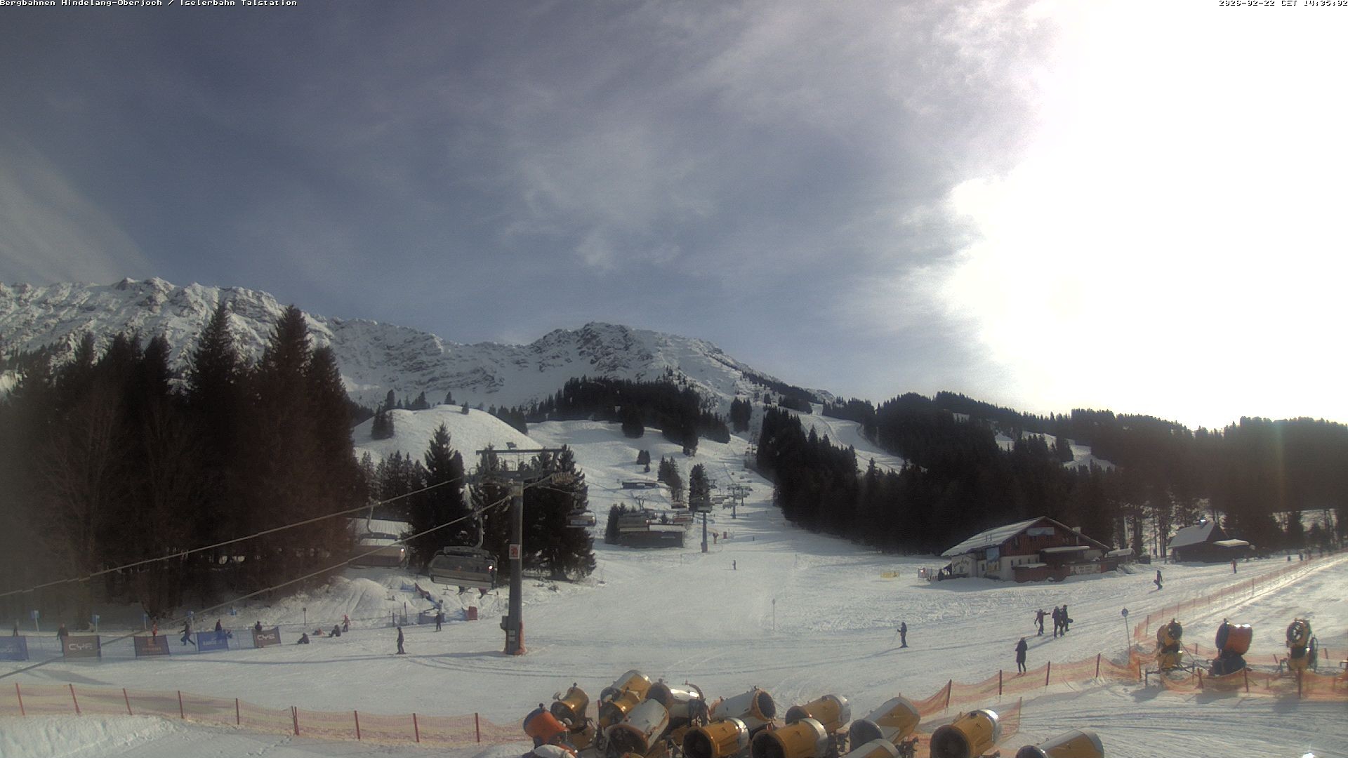 Archived image Webcam Oberjoch - Mt. Iseler