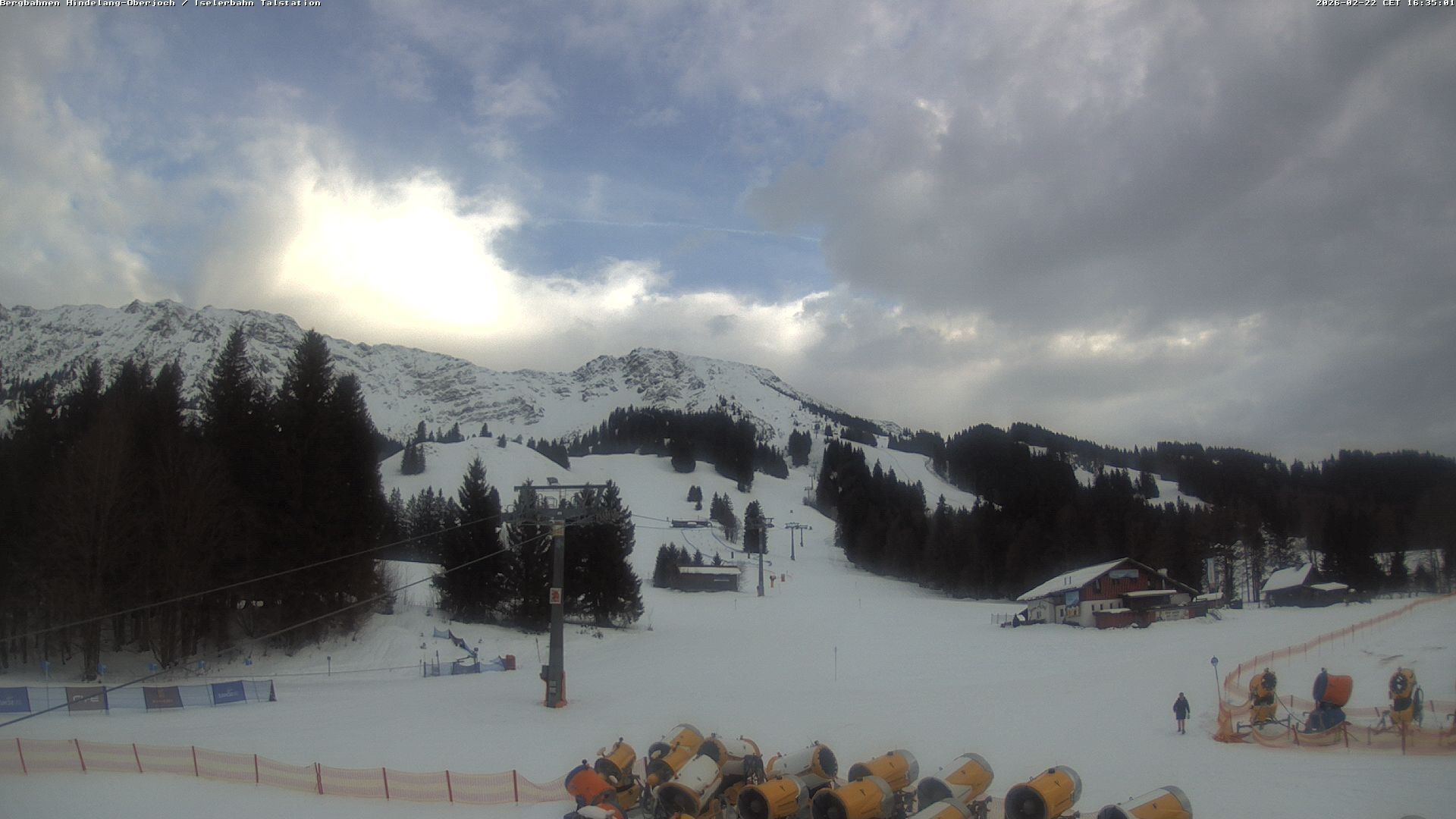 Archived image Webcam Oberjoch - Mt. Iseler