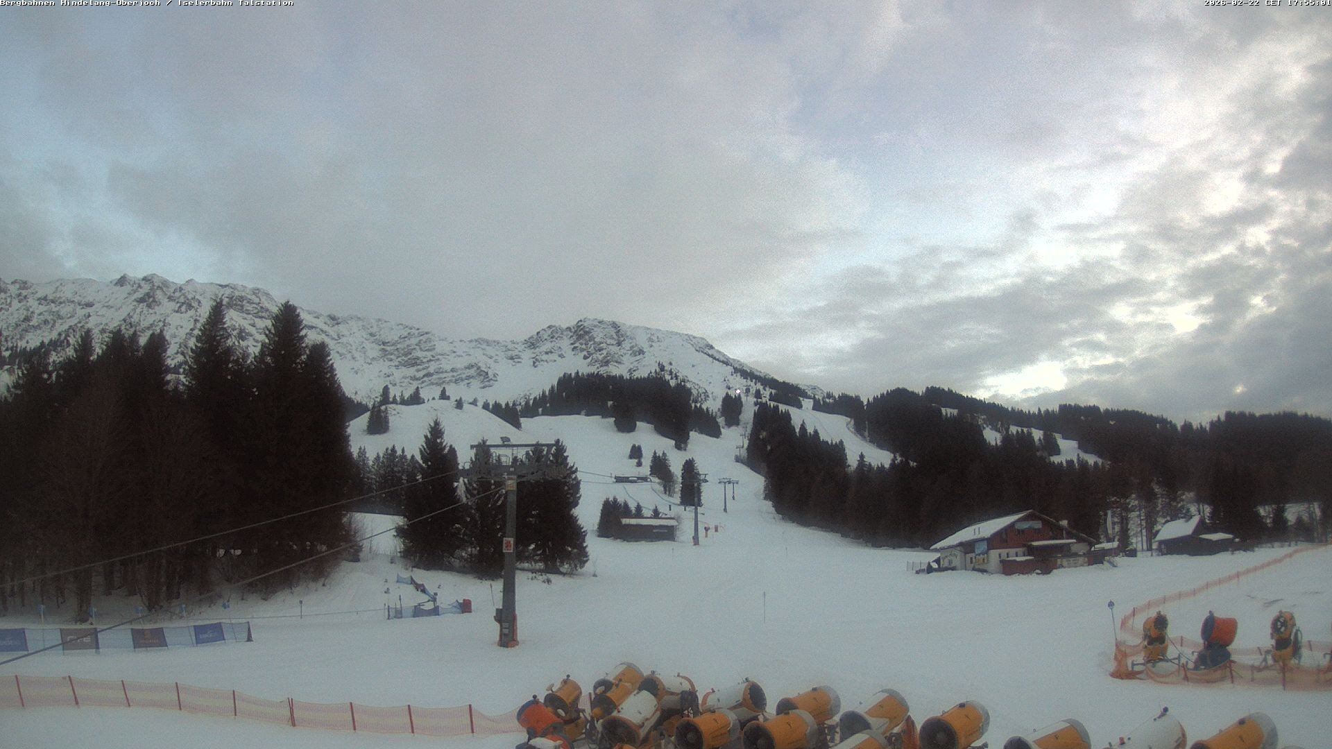 Archived image Webcam Oberjoch - Mt. Iseler