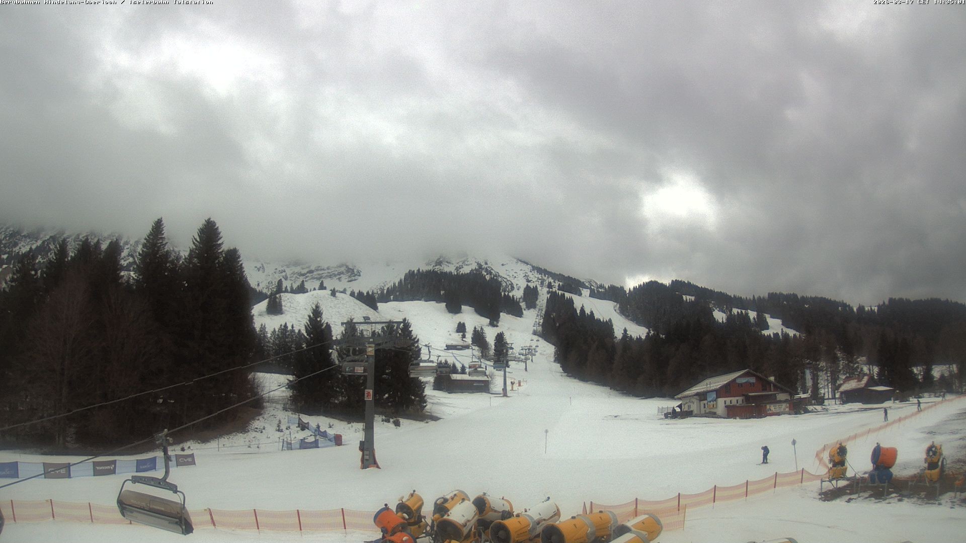 Archiv Foto Webcam Oberjoch - Blick zum Iseler