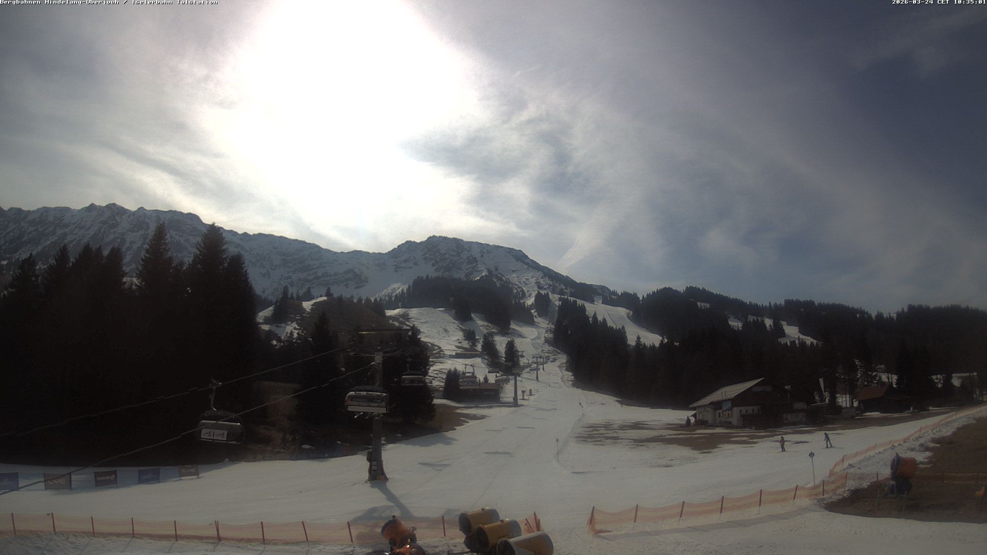 Archived image Webcam Oberjoch - Mt. Iseler