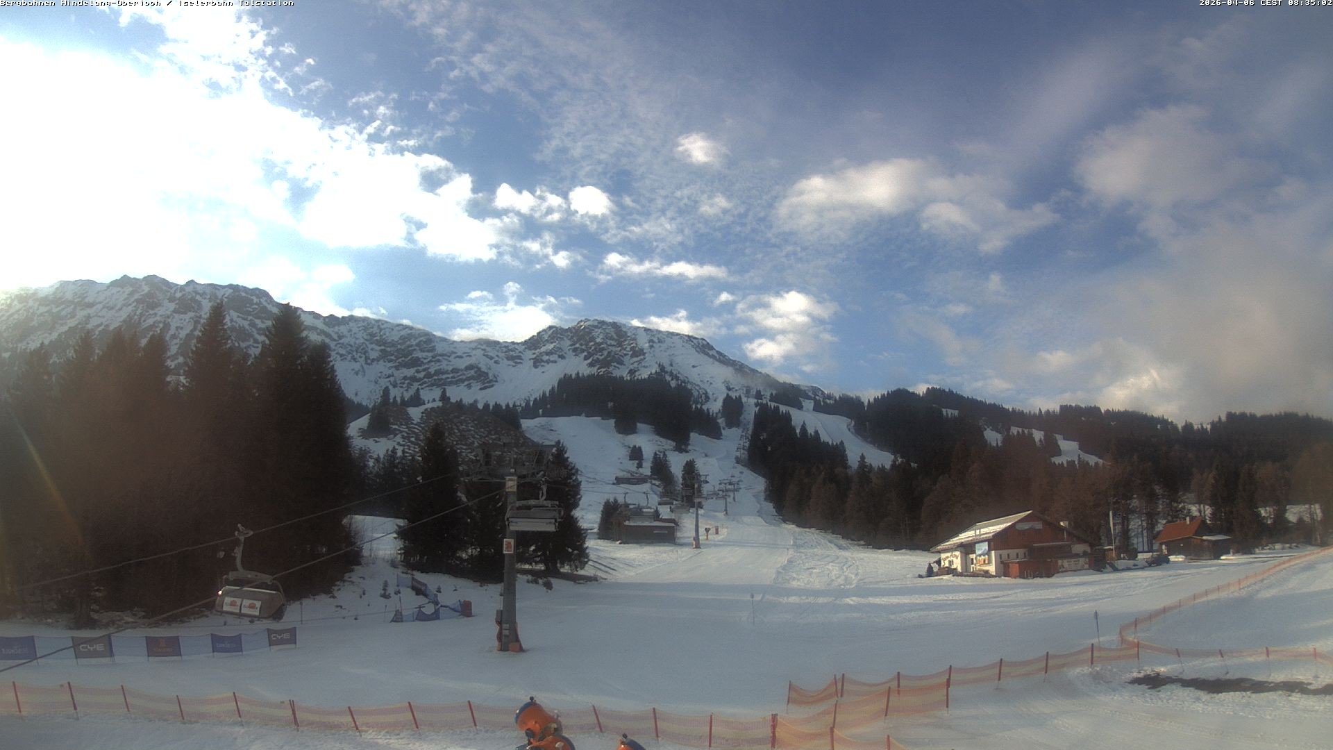 Archived image Webcam Oberjoch - Mt. Iseler