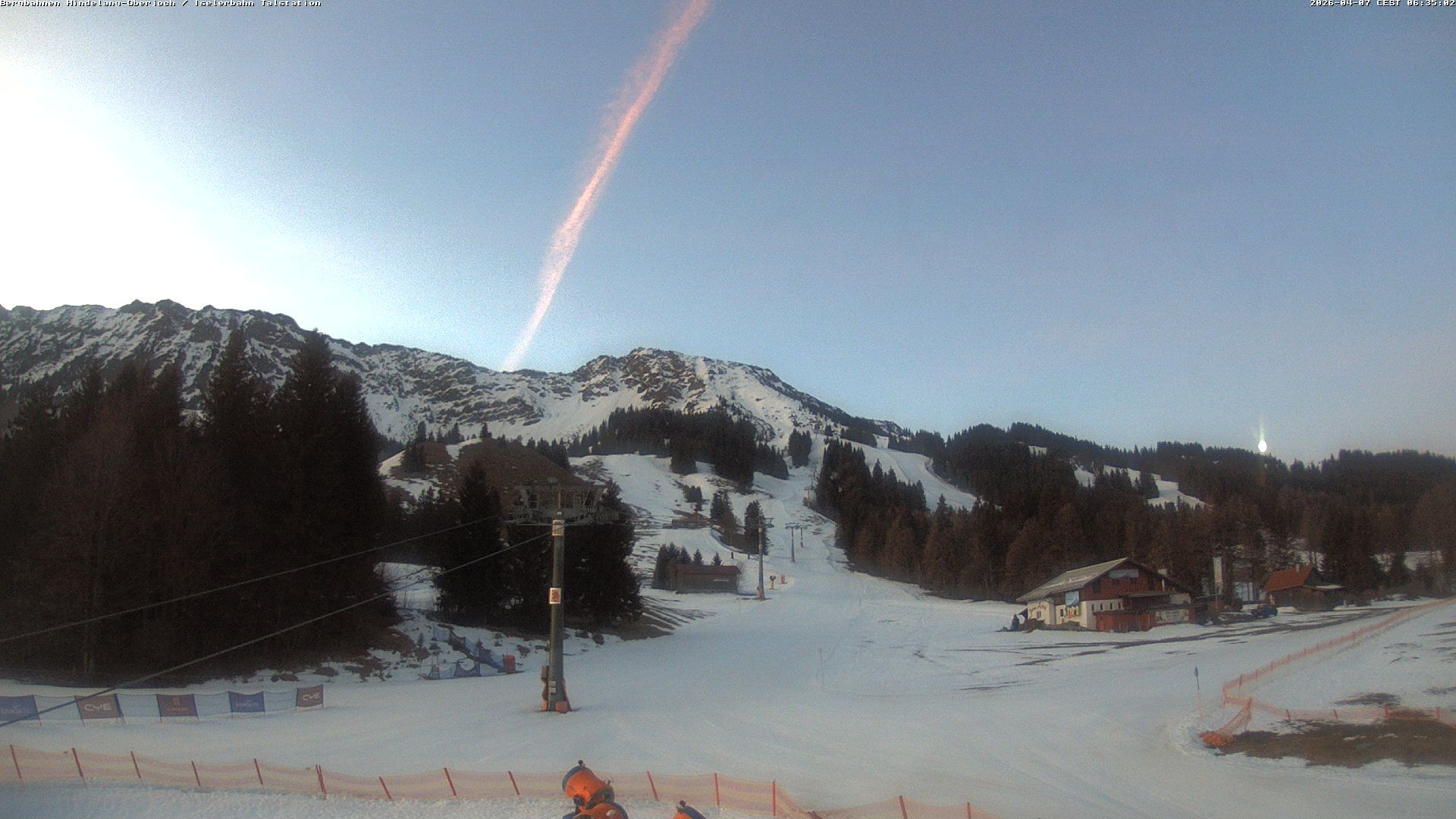 Archived image Webcam Oberjoch - Mt. Iseler