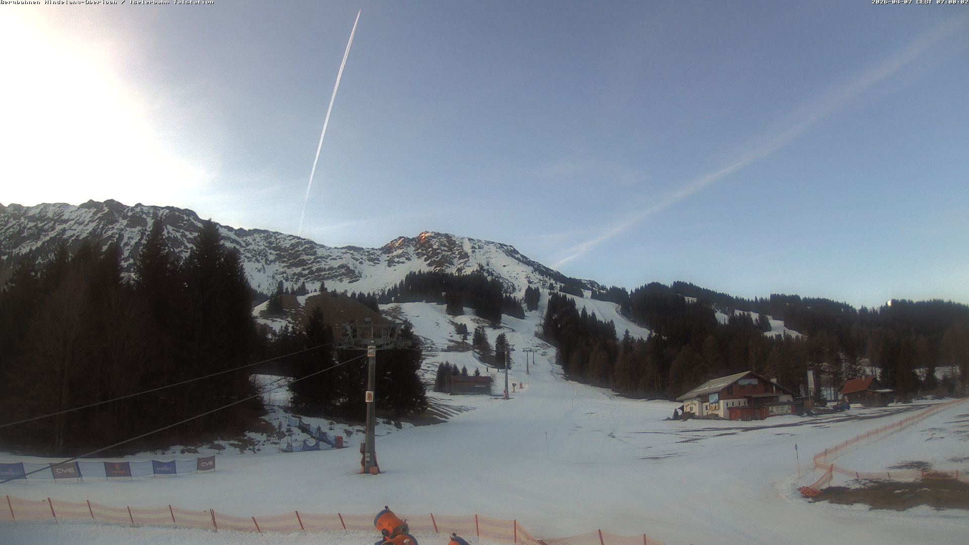 Archived image Webcam Oberjoch - Mt. Iseler