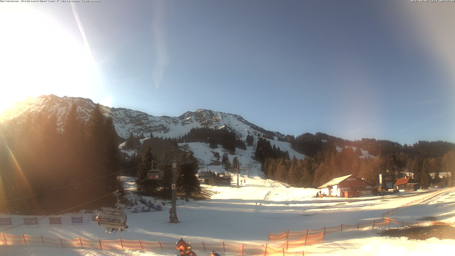 Archived image Webcam Oberjoch - Mt. Iseler