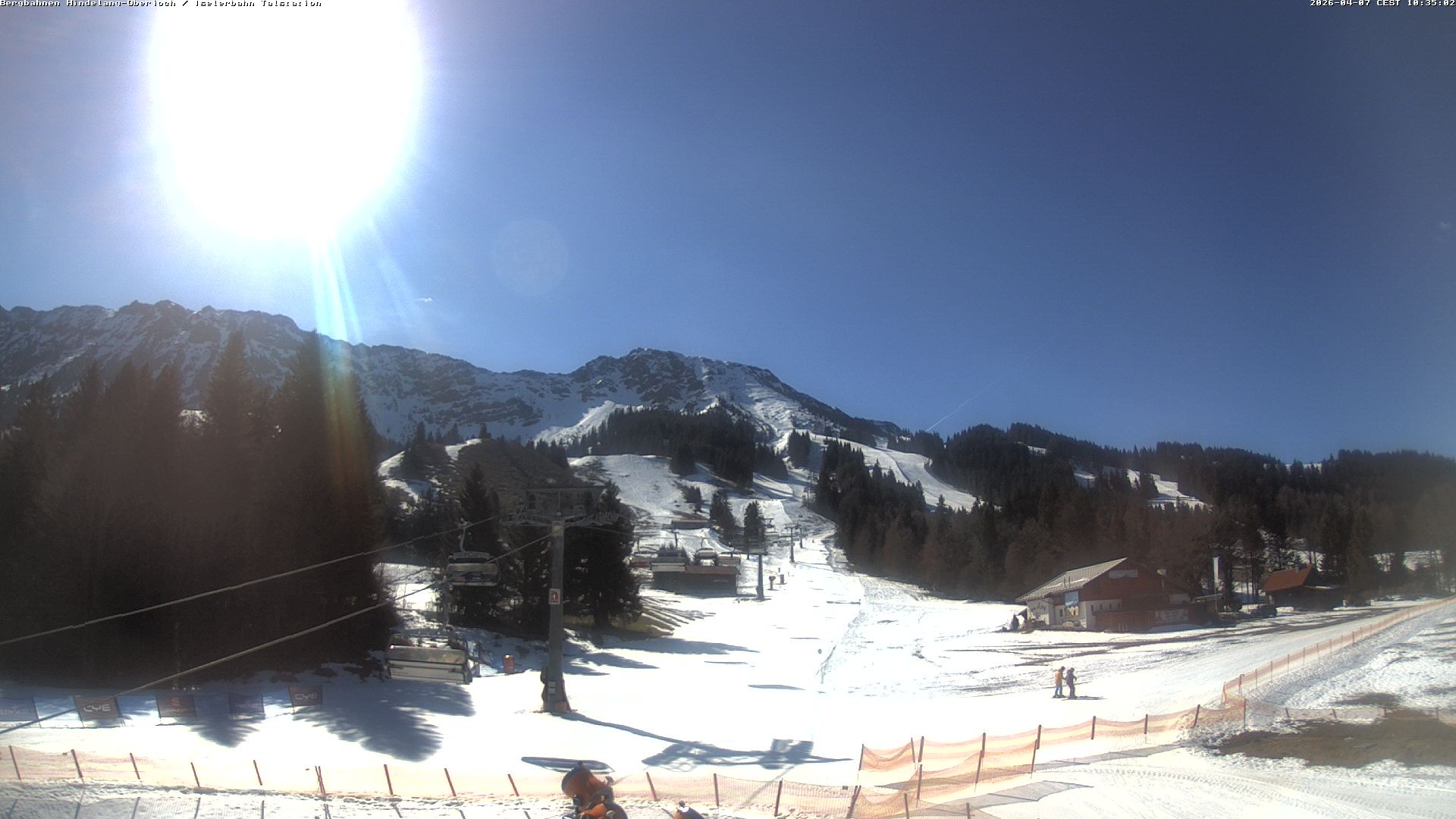 Archived image Webcam Oberjoch - Mt. Iseler